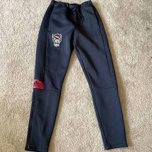 adidas Mens Small NC State Wrestling sport sweat Pants